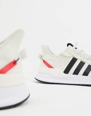 adidas Originals U Path Run sneakers in white ASOS