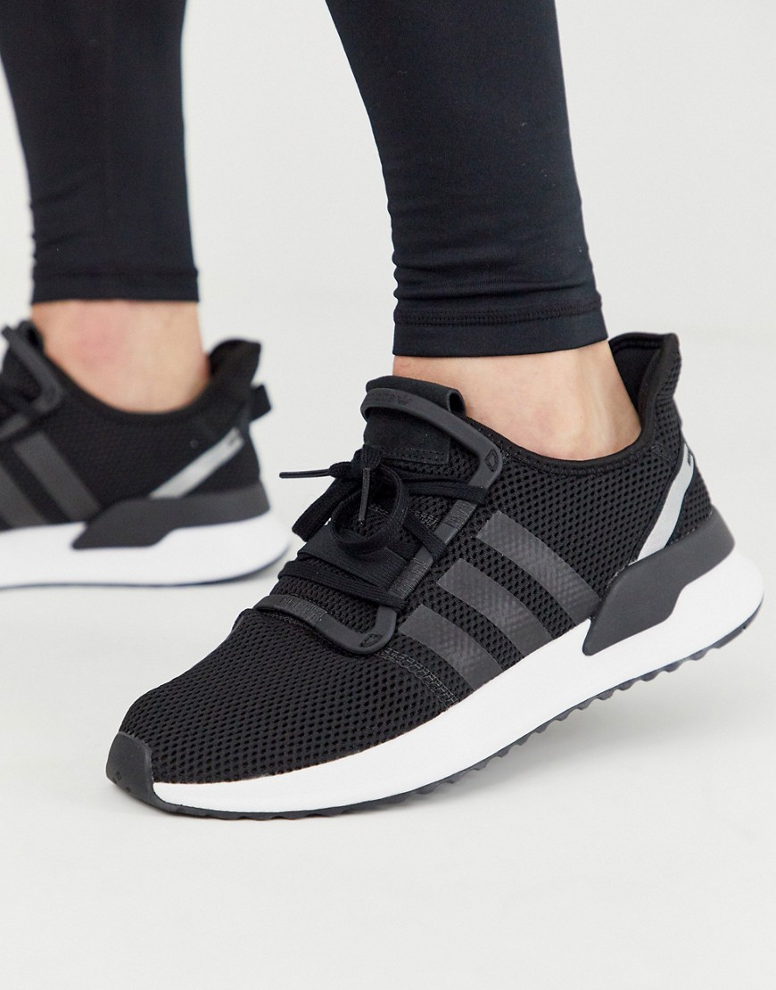 Adidas Originals – U-Path Run – Svarta sneakers