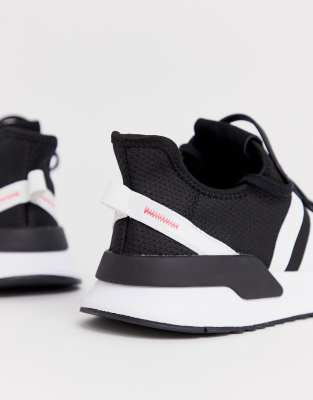 adidas originals u path run trainer in black