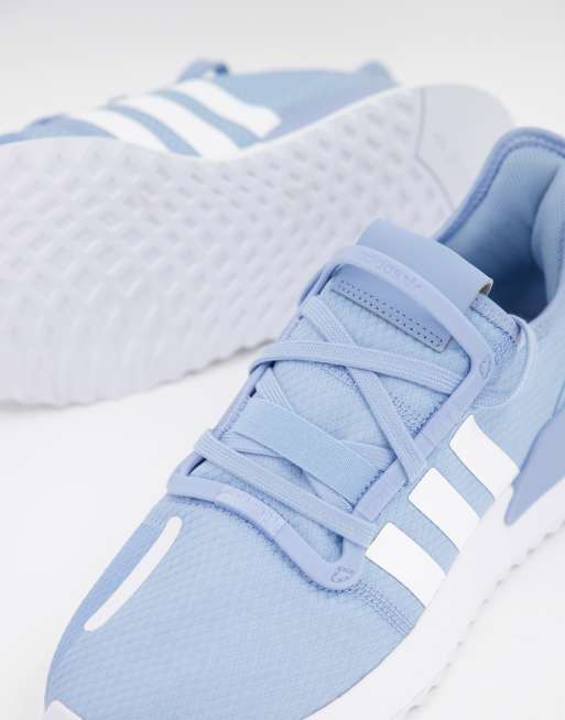 Adidas sky best sale blue trainers