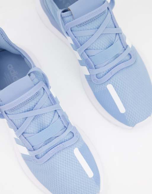 adidas Originals U Path Run trainers in sky blue