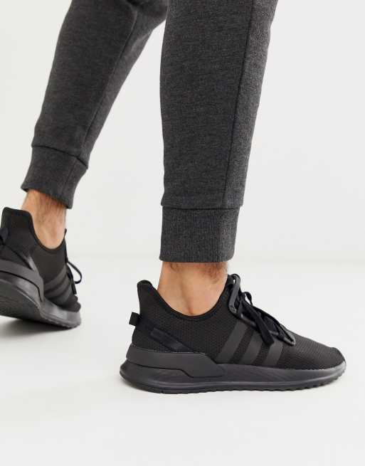 adidas Originals U Path Run trainers in triple black