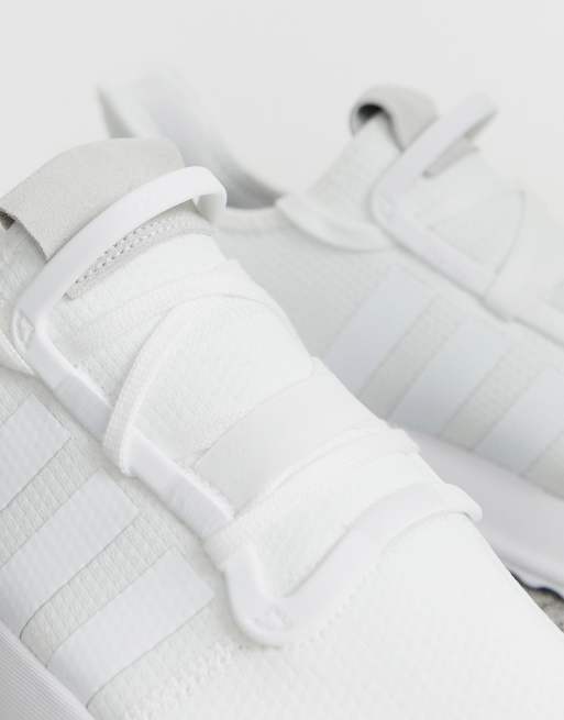 adidas Originals U Path Run trainers in triple white