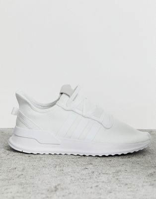adidas originals u path run trainers in white