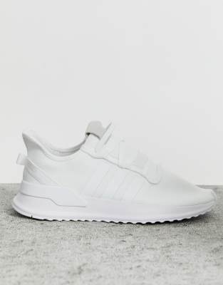 adidas originals u_path run trainers in triple white