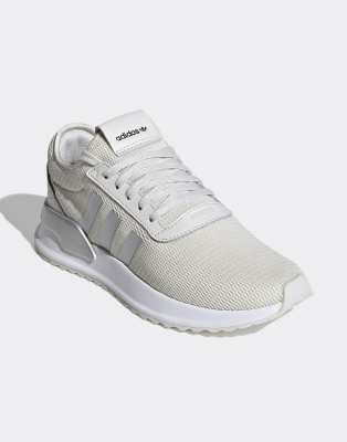 adidas originals u path run trainers in white