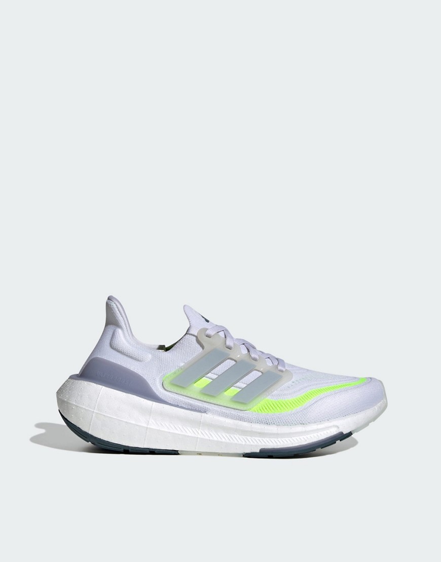 adidas Originals Ultraboost running trainers in white