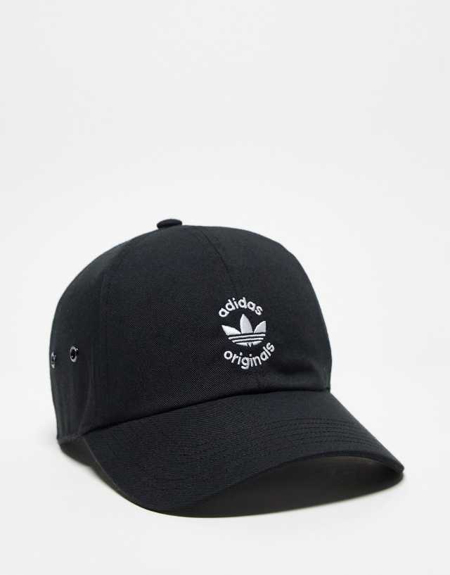 adidas Originals Union Strapback in black