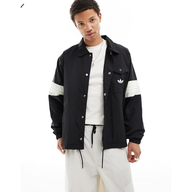 Adidas originals coach jacket online