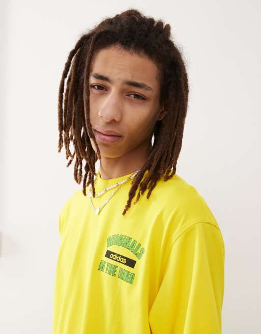 adidas Originals unisex in the ring graphic t-shirt in