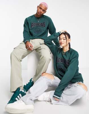 adidas originals collegiate crew sweatshirt