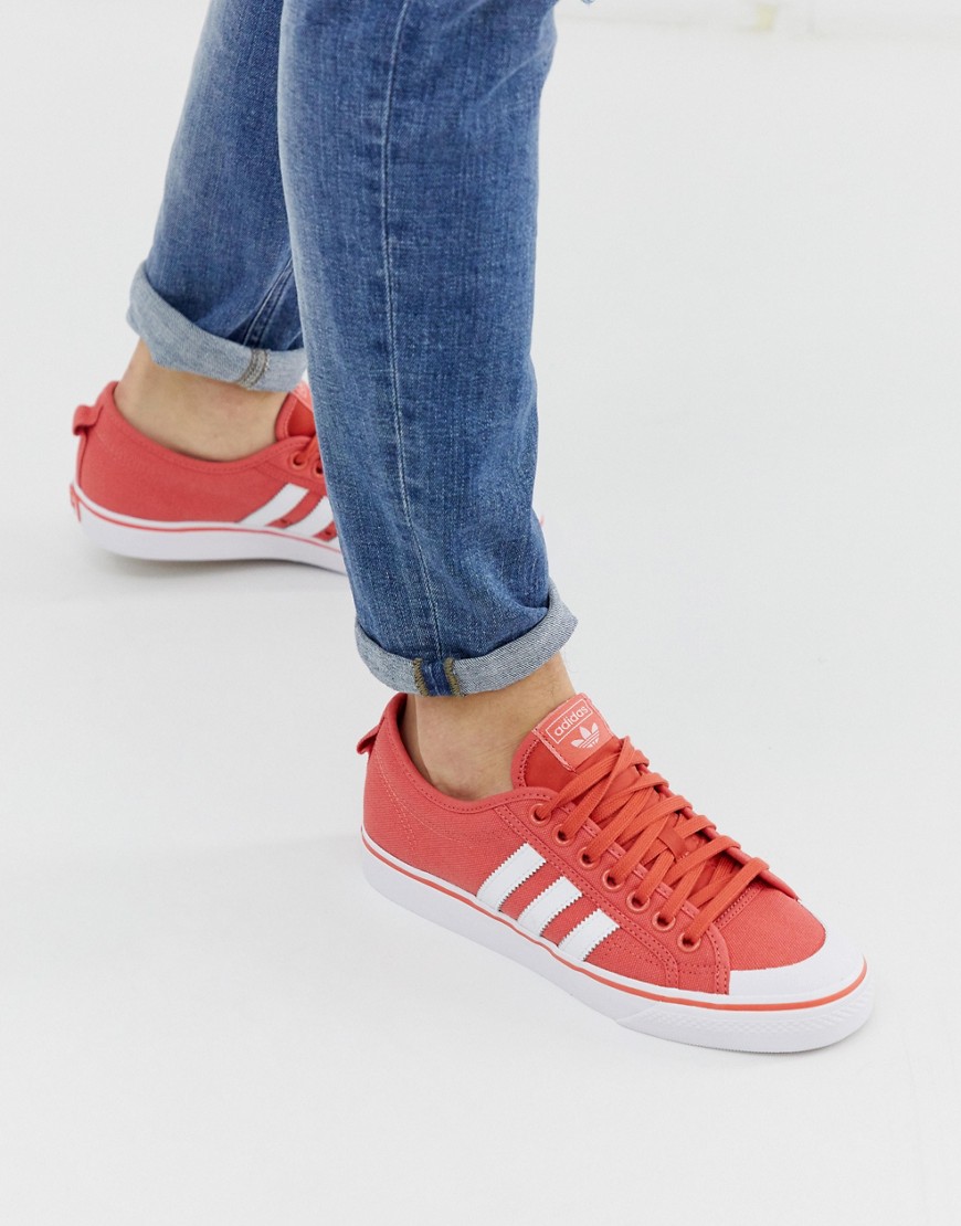 Adidas Originals – Unisex – Nizza – sneakers-Röd