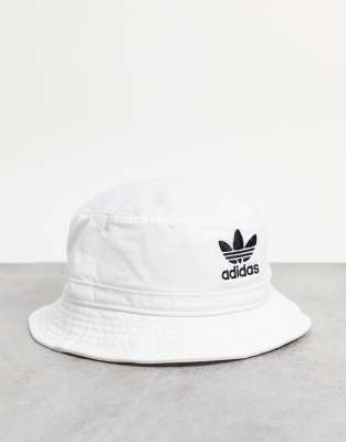 adidas washed black bucket hat
