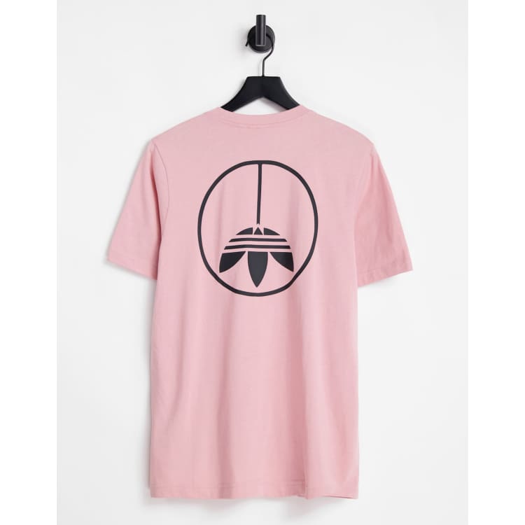 Dusty pink best sale adidas shirt