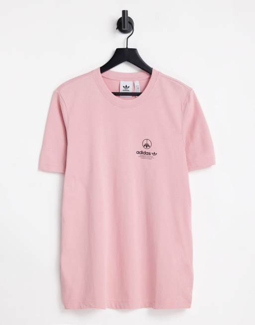 Adidas pastel cheap pink shirt