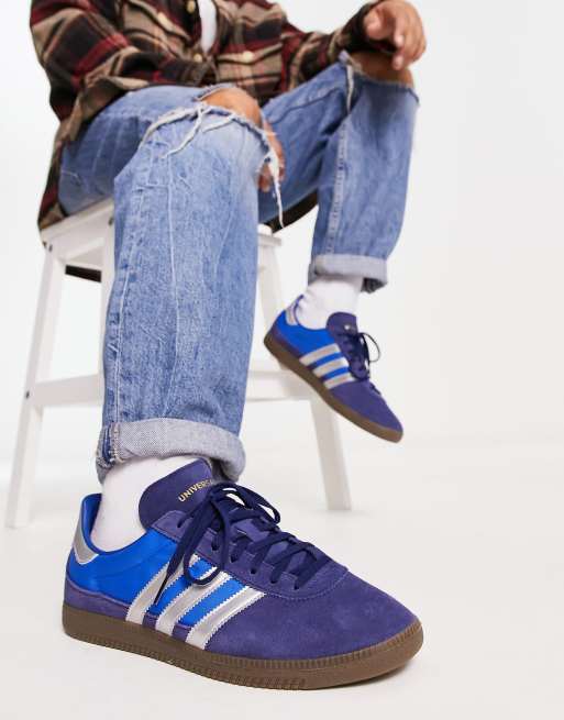 Adidas schoenen online donkerblauw