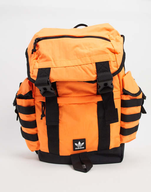 Originals urban utility iii backpack in signal orange | ASOS