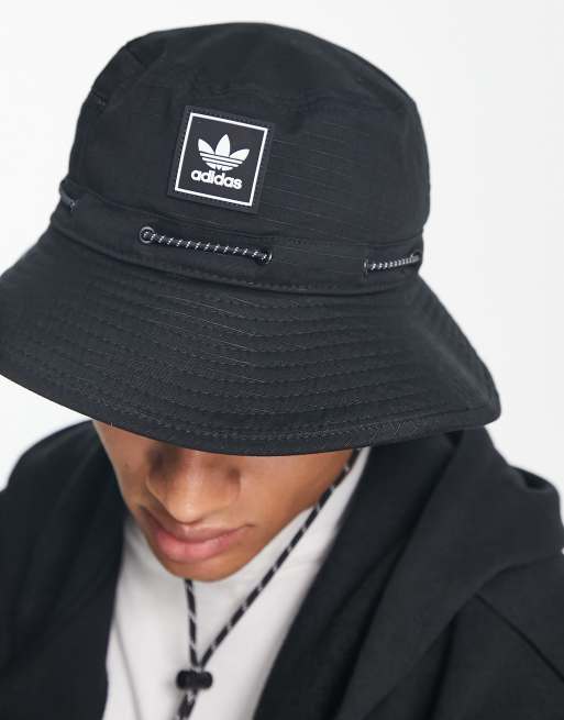 adidas Originals Utility 2.0 Boonie bucket hat in black | ASOS