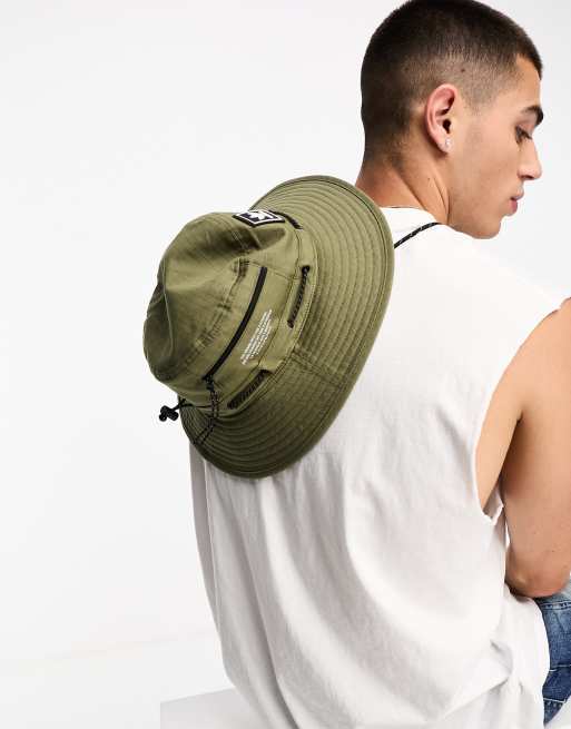 ADEAM Khaki Bucket Hat ADAM BUCKET HAT SAND – LOOLA KOOLA main image 4