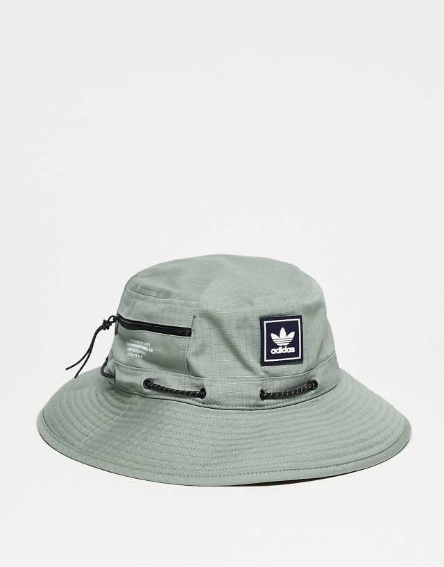 adidas Originals Utility 2.0 boonie bucket hat in sage green