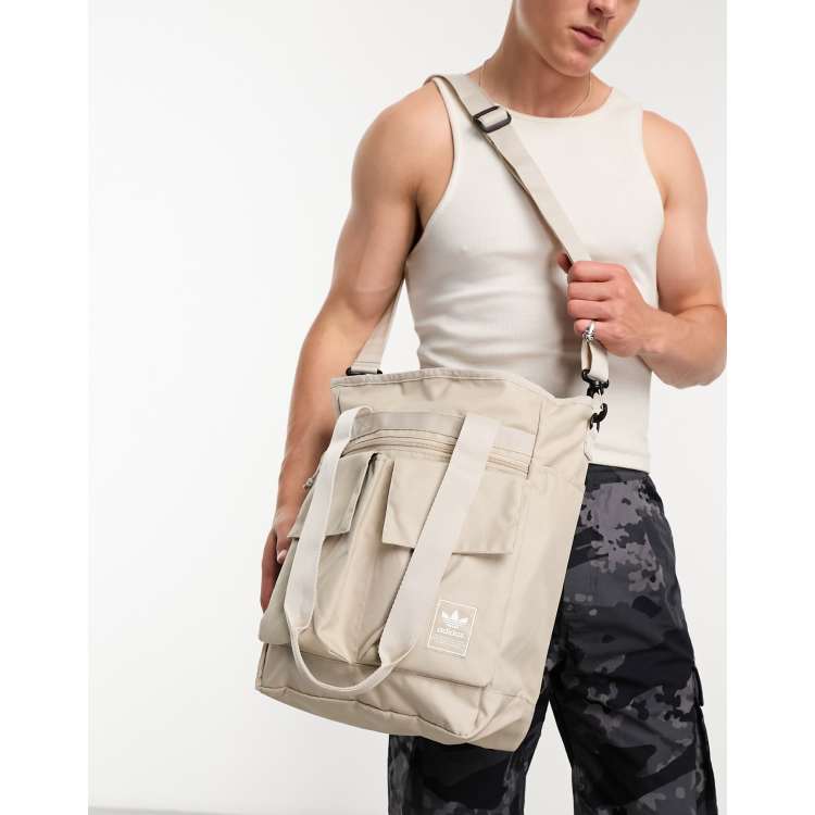 adidas Originals Utility 2.0 tote bag in beige