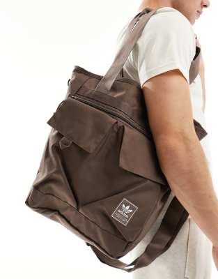 Utility 2.0 Tote bag in brown