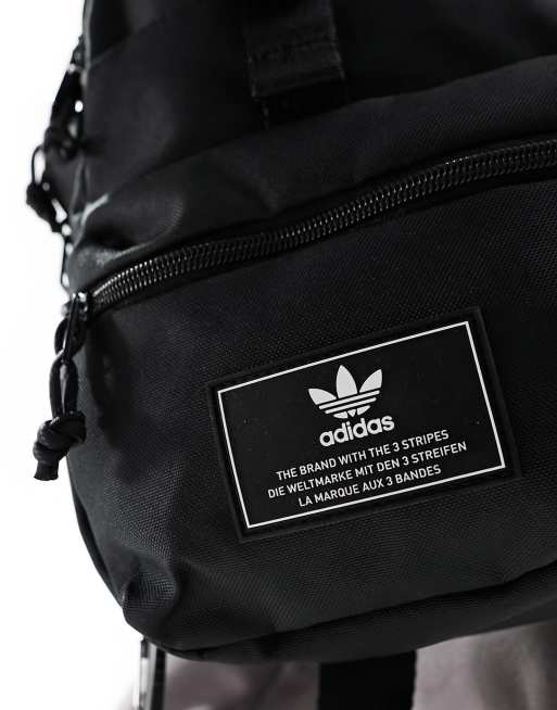 adidas Originals Utility 3.0 sling backpack in black