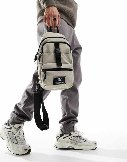 adidas Originals Utility 3.0 Sling bag in beige ASOS