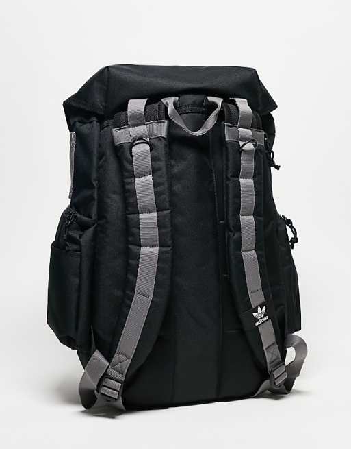 adidas black urban utility backpack adidas Originals utility 4.5 backpack in black