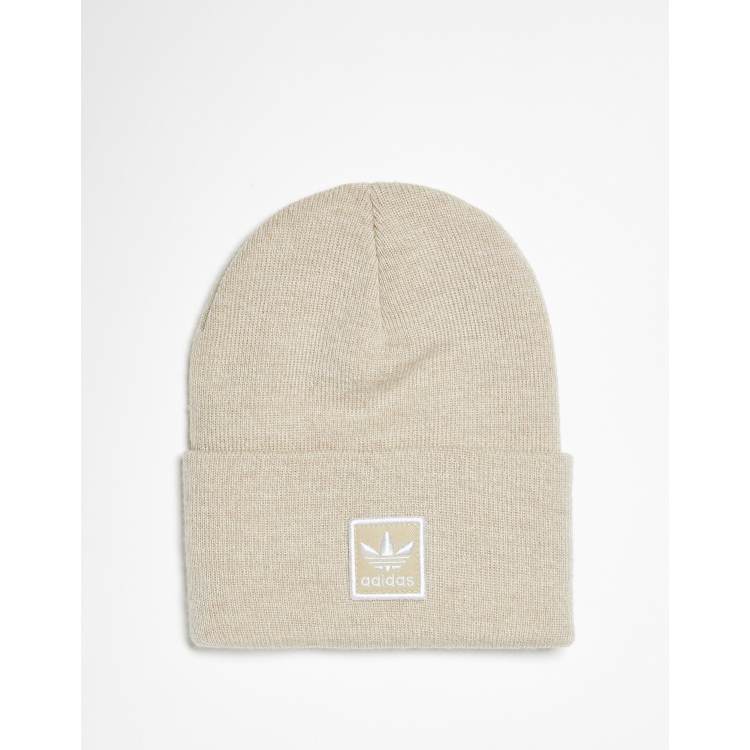 adidas Originals Utility beanie in beige | ASOS