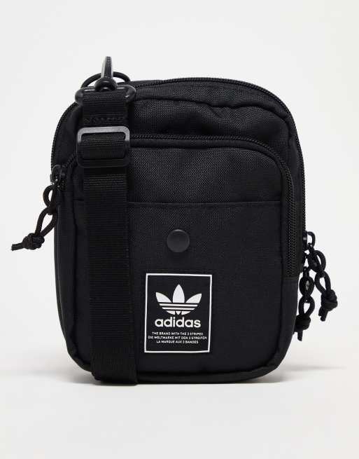 adidas Originals Utility Festival 3.0 Crossbody bag in black and