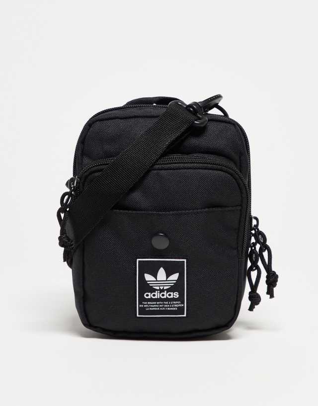 adidas Originals Utility Festival 3.0 crossbody bag in black