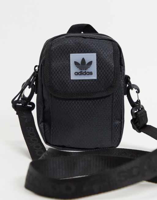 adidas Utility Festival Crossbody Bag - Black, Unisex Lifestyle