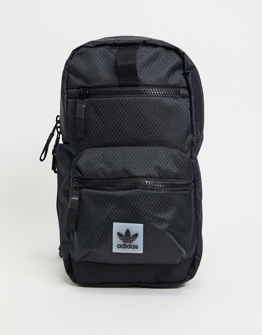 Adidas Originals utility sling crossbody bag in black