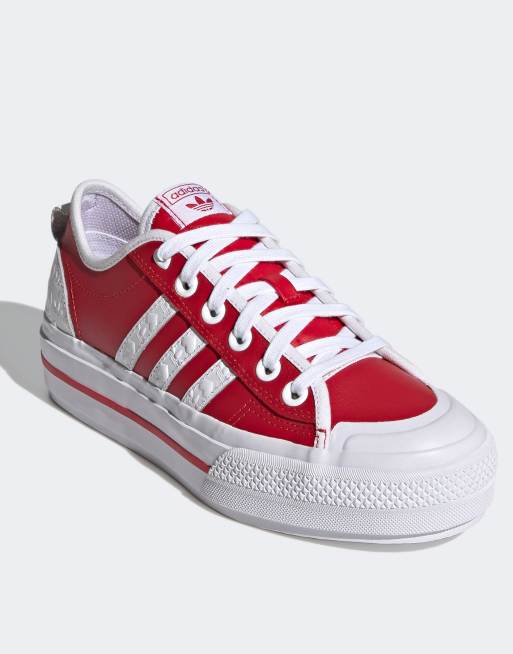 Red cheap adidas nizza