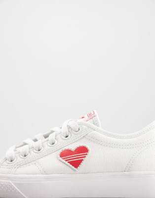 adidas originals heart nizza trainers