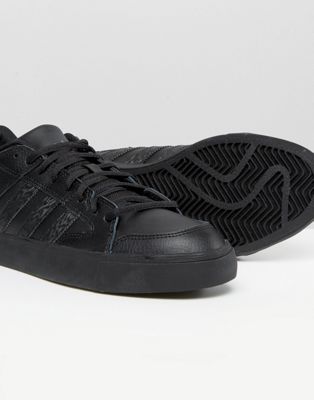 adidas originals varial low black sneakers