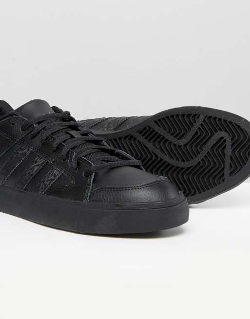 Adidas originals varial on sale low black sneakers