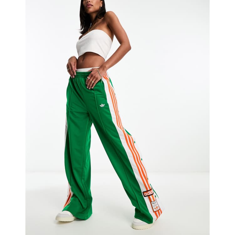 adidas Originals varsity adibreak pants in green