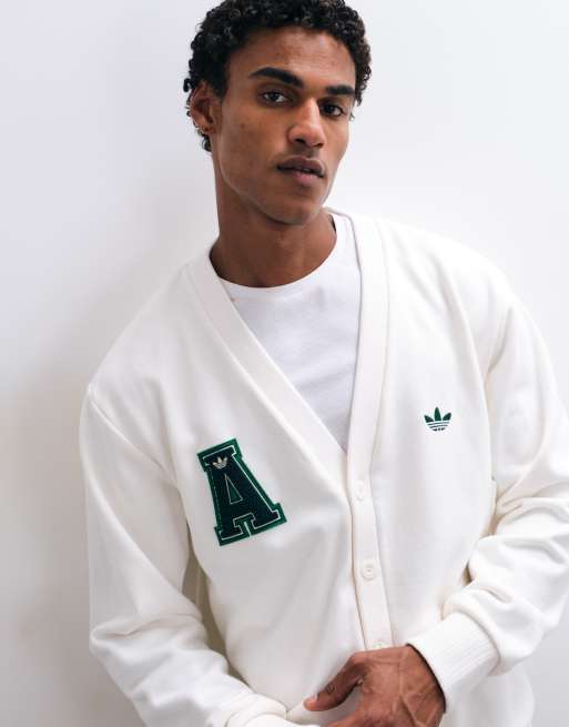 adidas Originals varsity-kofta i cloud white, 3 av 5
