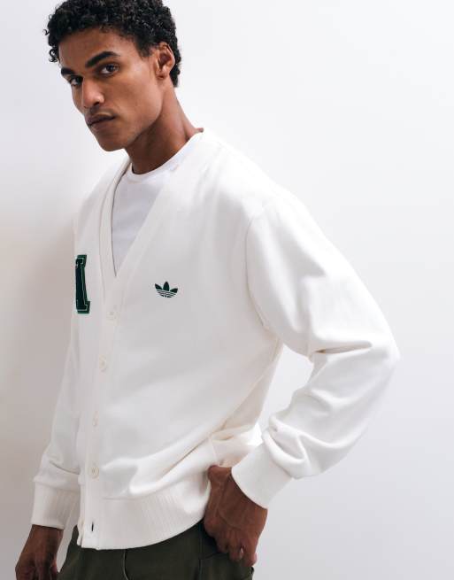 adidas Originals varsity-kofta i cloud white, 5 av 5
