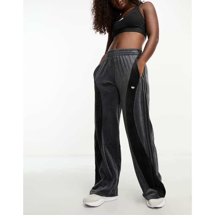 Velvet track sale pants adidas