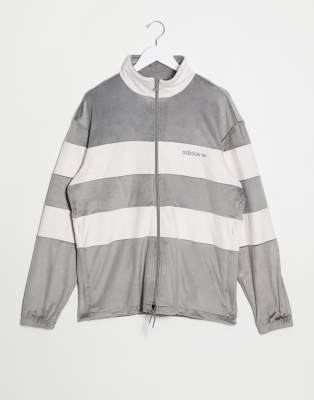 adidas jacket gray
