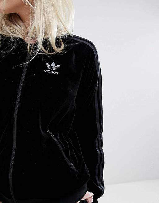 In Jacket ASOS Bomber adidas | Vibes Black Originals Velvet