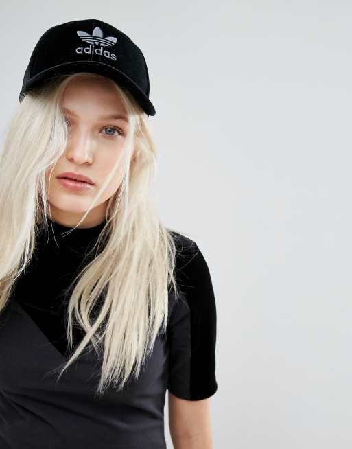 adidas Originals Velvet Vibes Trefoil Cap | ASOS