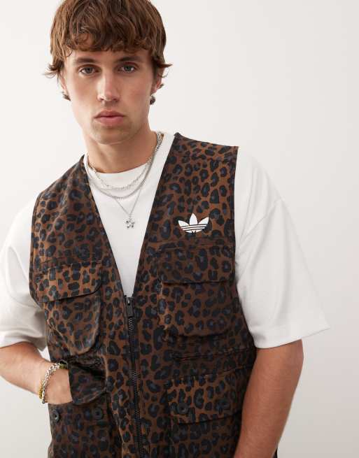 adidas Originals vest in leopard print | ASOS