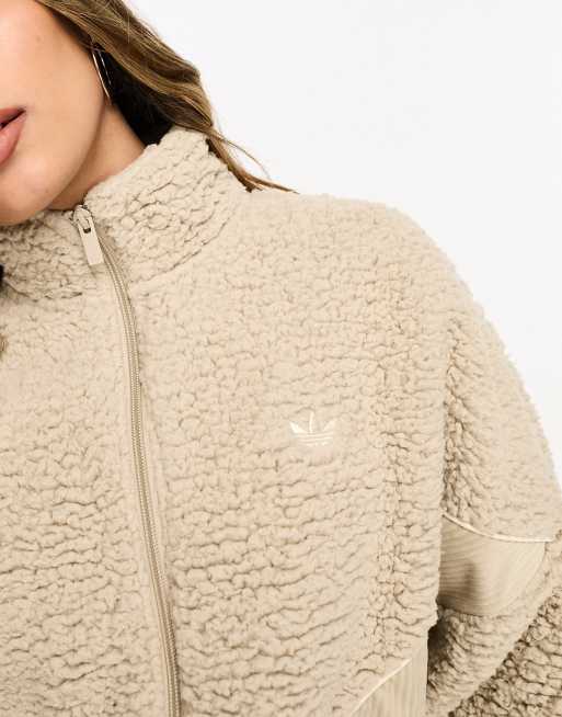 adidas Originals Veste en polaire Beige eclatant