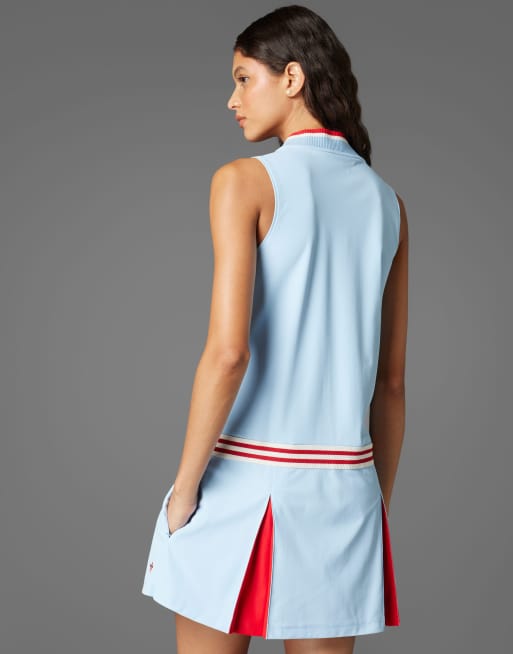 adidas Originals - Vestito da golf color cielo limpido, 4 di 4