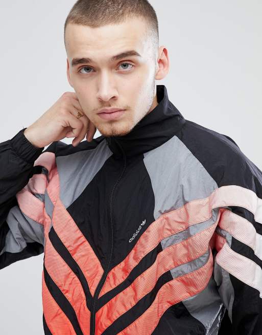 adidas Originals Vintage Track Jacket In Black CW4988 ASOS
