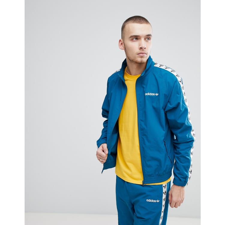 Adidas side tape jacket cheap